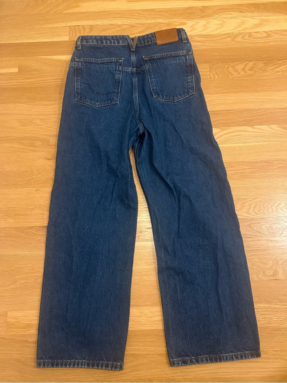 Free People Deep Trance Dropped Boyfriend Jeans Another Dimension Size 27 - Picture 5 of 7